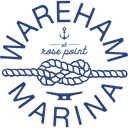 Wareham Marina logo — rope knot badge